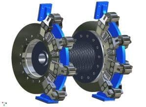 Hamulec tarczowy hydrauliczny